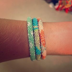 Beaded bracelets